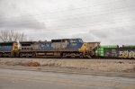 CSX C40-8W Locomotive